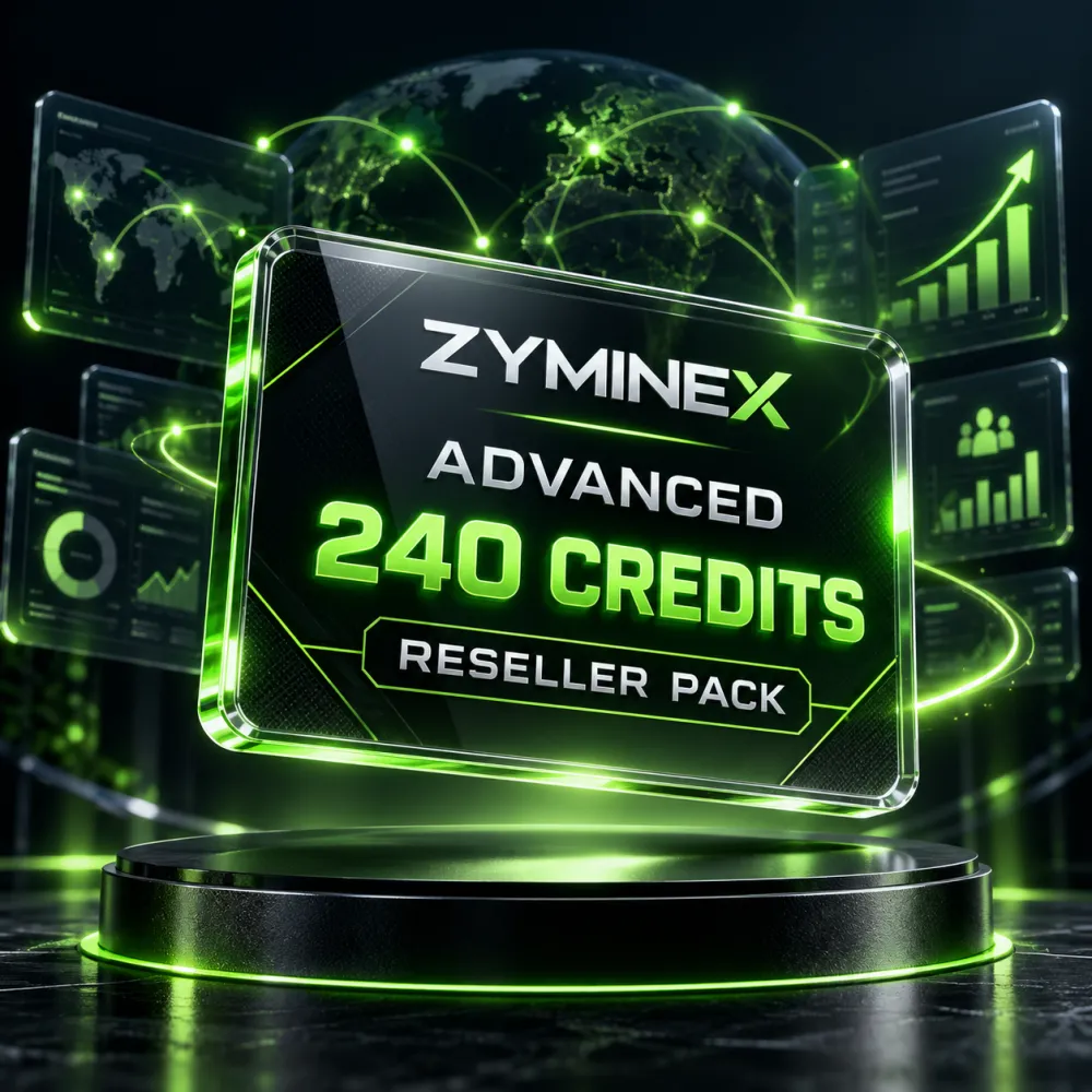 Zyminex Advanced Reseller Pack – 240 Credits