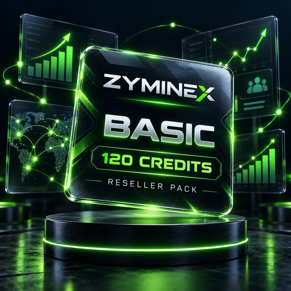 Zyminex Basic Reseller Pack – 120 Credits