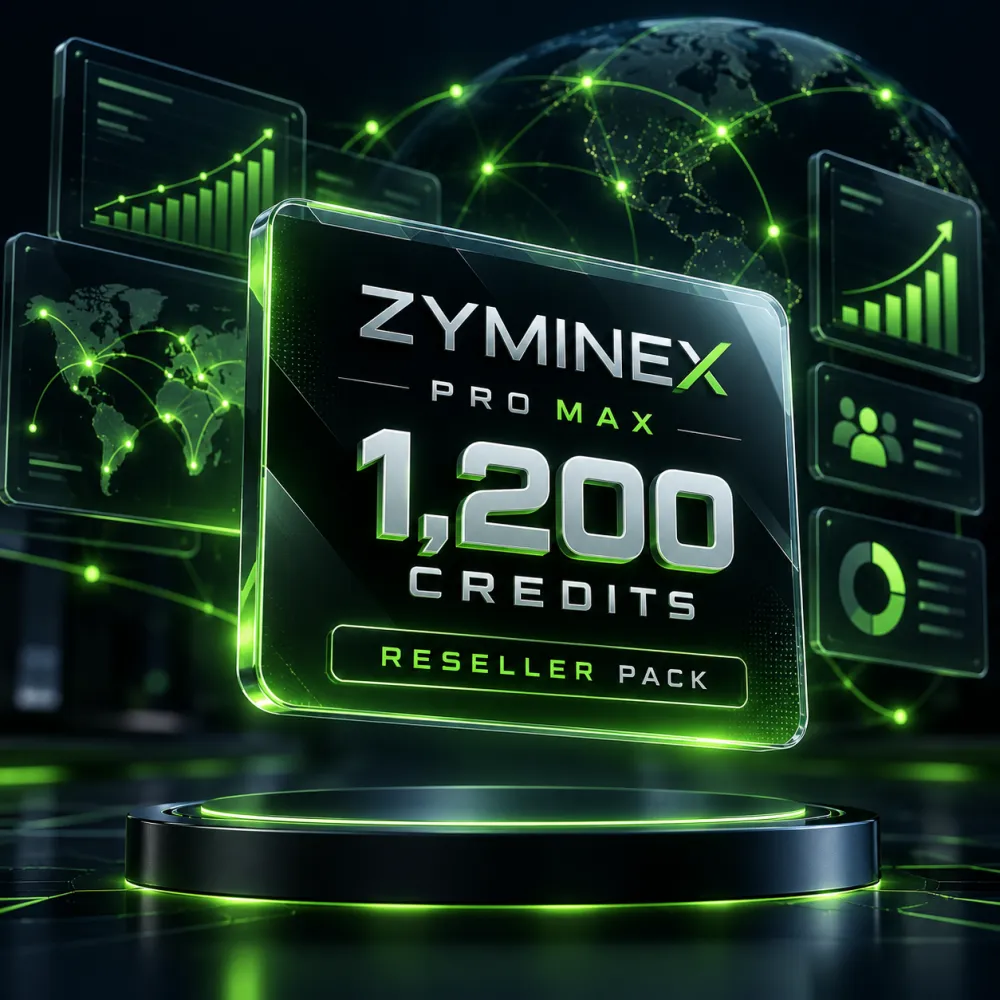 Zyminex PRO Max Reseller Pack – 1,200 Credits